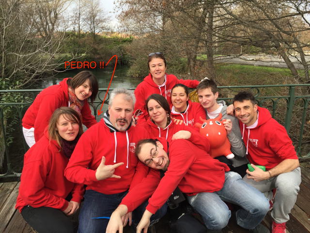 Team GLUP + pedro...